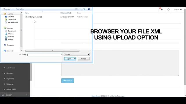 Opencart how to install xml or ocmod in opencart смотреть онлайн
