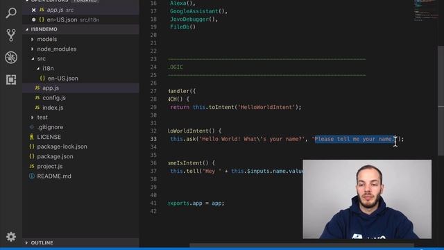 Voice App Content Management with i18next - Jovo Wednesday - Dabble Lab #149 смотреть онлайн