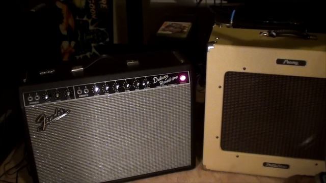Peavey Delta Blues vs Fender Deluxe Reverb (Clean Test) смотреть онлайн