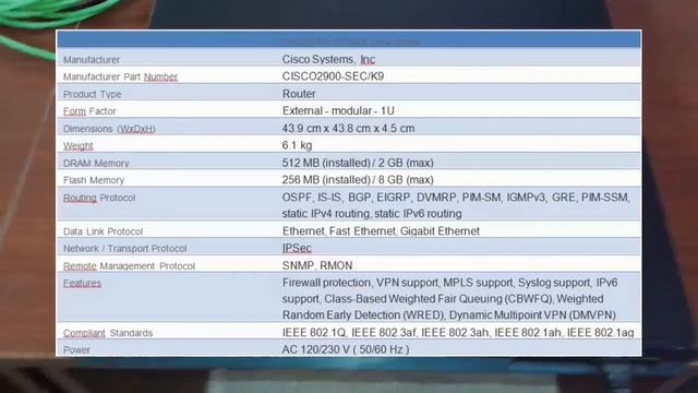 configuration de base d'un routeur Cisco 2900 partie 1 : vue d'ensemble смотреть онлайн