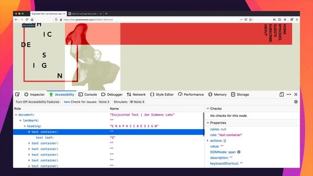 Understand Website Accessibility with the Firefox Accessibility Inspector смотреть онлайн