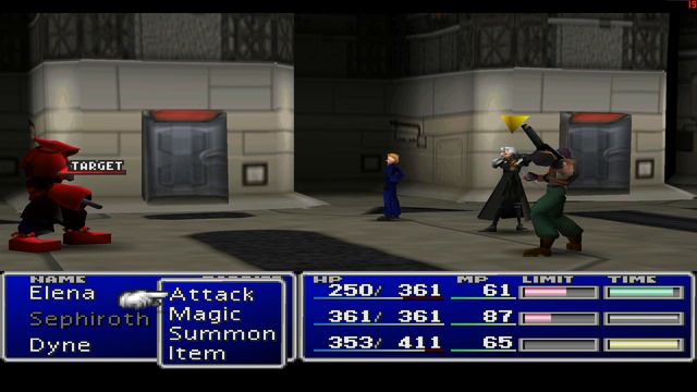 FINAL FANTASY VII PSX/PS1/PSP - Sephiroth MOD Part 6- The SHINRA Building (Voice Recorded!) смотреть онлайн