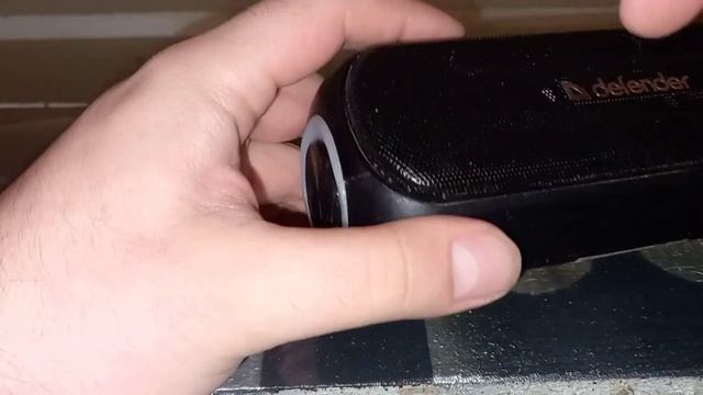 Разборка портативной колонки Defender Enjoy S1000. Хрипит динамик