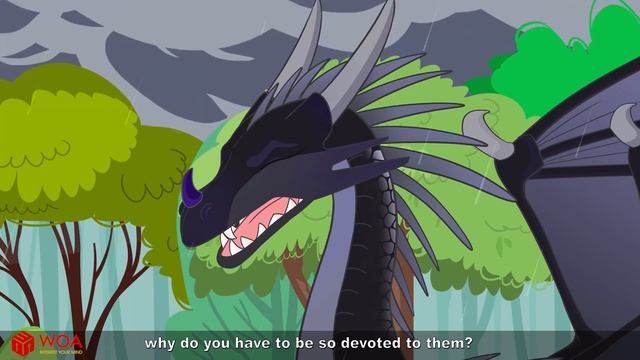 Gold Dragon & Dark Dragon ? Stories For Teenagers ? Fairy Tales In English | WOA Fairy Tales