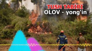 Tushda olov ko'rsa nima bo'ladi - Тушда олов курса - tushda yongin