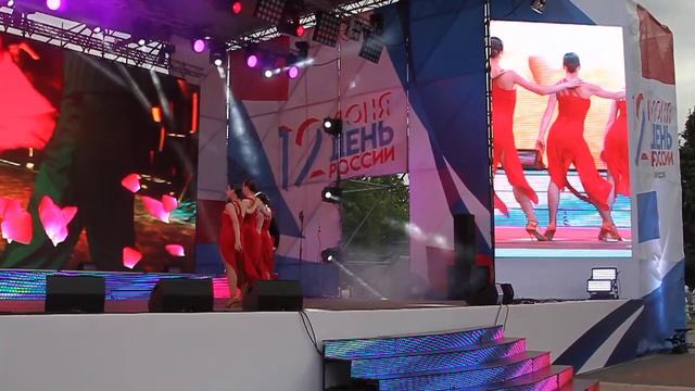 ТСК Каскад.Ledi in red.День России 2019.Ульяновск смотреть онлайн