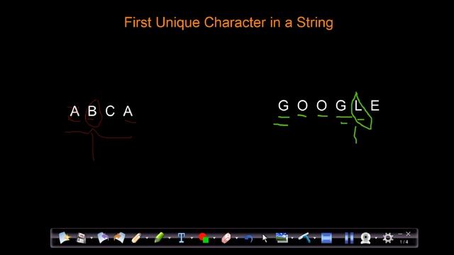 First unique character in string Leetcode | Day 5 | 30 Day May Challenge смотреть онлайн