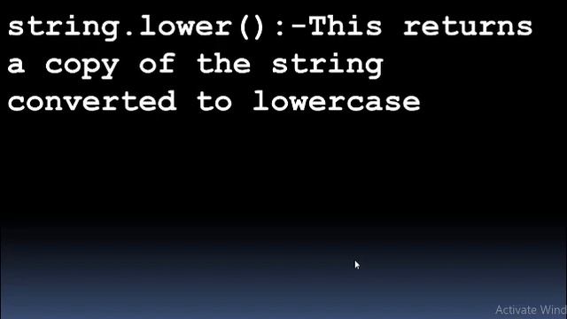 String Functions in Python смотреть онлайн