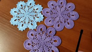 Учимся читать схему и вяжем по ней подставку под чашку.