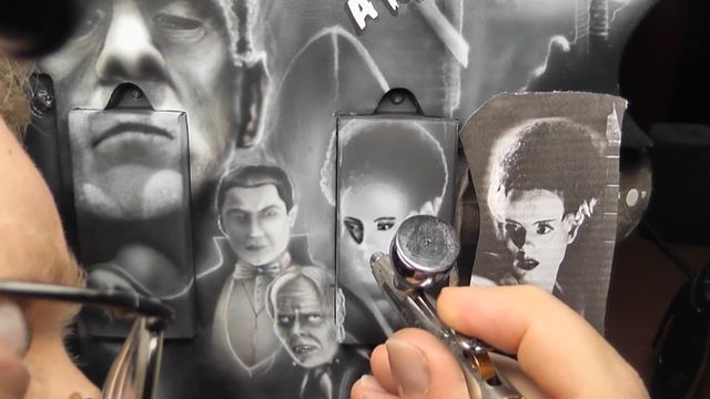 PT:4 - Universal Monsters Custom Airbrushed Guitar смотреть онлайн