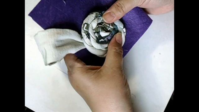 Как Сделать Розу Из Любой Ткани. Просто. Быстро Красиво. Новый Способ Мастер-Класс. смотреть онлайн