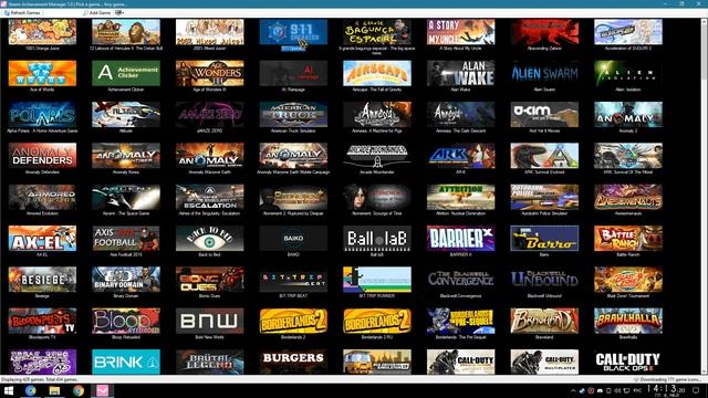 Как получить любое достижение в Steam 2020 Steam Achievement Manager 7.0.25