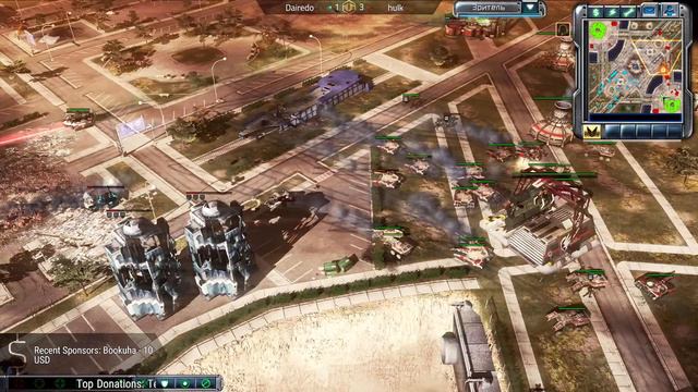 [Dairedo VS Hulk - LEAGUE CHAMPIOSHIP] Command & Conquer 3: Kane's Wrath смотреть онлайн