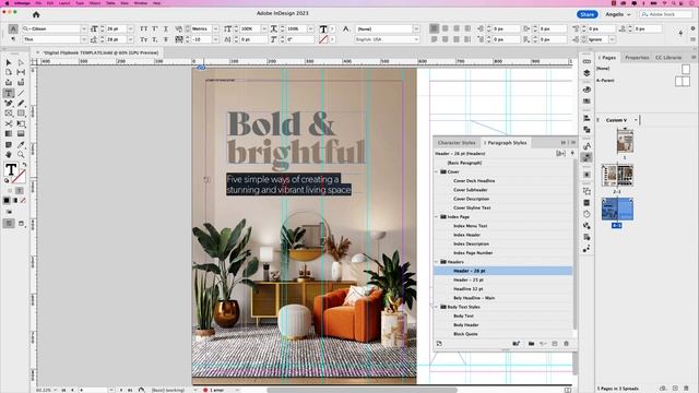 Create a digital flip book using Adobe InDesign смотреть онлайн