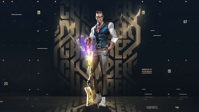 4K/60FPS Chamber Animated Wallpaper - Valorant Fanart смотреть онлайн