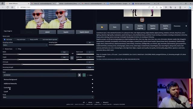 TEMPORALKIT - BEST EXTENSION THAT COMBINES THE POWER OF SD AND EBSYNTH! смотреть онлайн