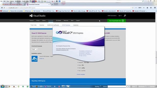 Microsoft Visual C# Express 2010 Intro - Install, Setup, and Your First Program in Under 4 Mins смотреть онлайн