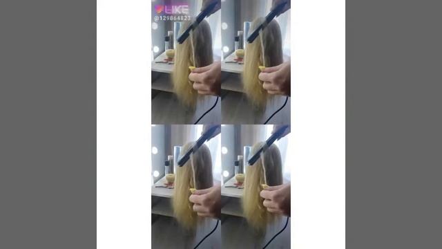 Как накрутить волосы на утюжок. смотреть онлайн