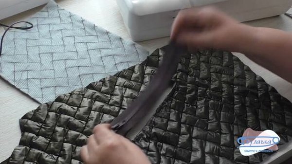 Карманы на молнии. Простой способ. Шьём куртку