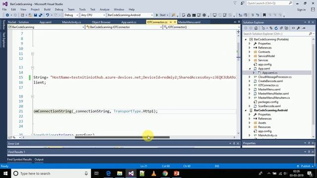 Azure IOT Hub with Xamarin смотреть онлайн