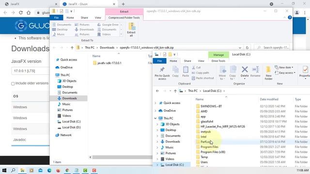 How To Install JavaFX 17.0.0.1 on Windows 10 x64 смотреть онлайн