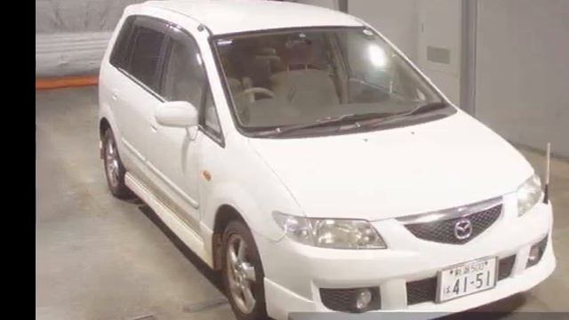 2001 MAZDA PREMACY L CP8W - Japanese Used Car For Sale Japan Auction Import смотреть онлайн
