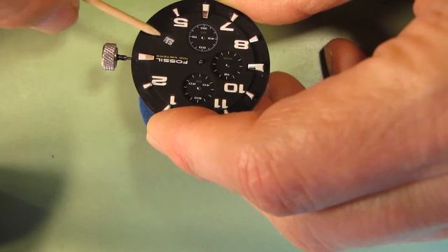 Replacing Miyota/Citizen 0S10 Quartz Watch Chronograph Movement How To Watch Repair смотреть онлайн