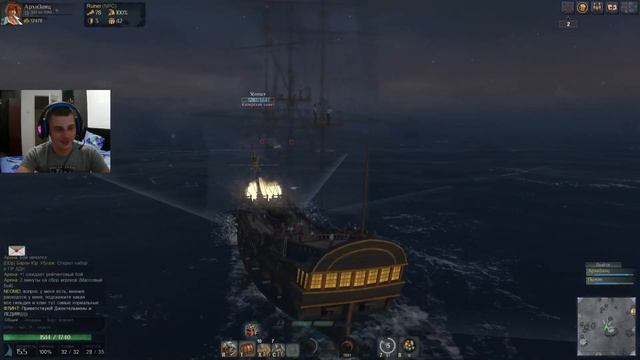 World of Sea Battle:Обкатка корабля FR Russia!#6 смотреть онлайн