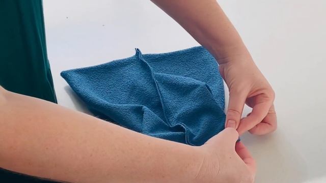Шапка «конверт» для ребёнка. Шить очень просто! смотреть онлайн