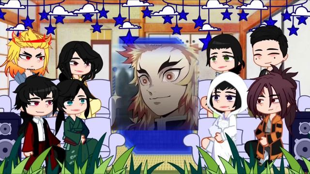 Demon Slayer Families react to their kids // Gacha React смотреть онлайн