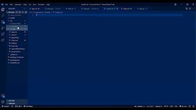 react 2 - crear componente NavBar y organizar archivos смотреть онлайн