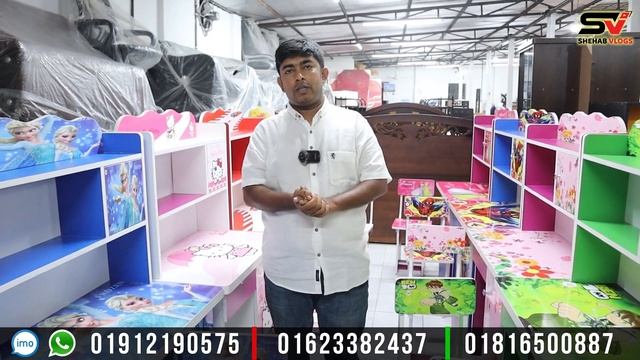 অল্পটাকায় বাচ্চাদের জন্য ভালোমানের পড়ার টেবিল কিনুন//Reading Table Price in BD//study table design смотреть онлайн