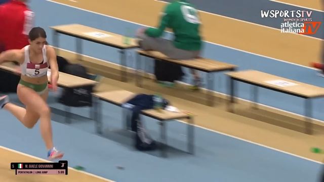 Marta Giaele Giovannini | Pentathlon | 2022 Italian Indoor Championships смотреть онлайн