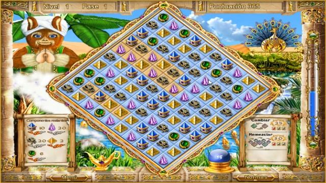Magic Match :The Genie`s Journey nivel 1 (PC GAME) смотреть онлайн