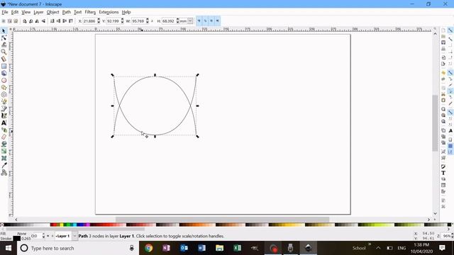 How to create a sine wave in Inkscape смотреть онлайн