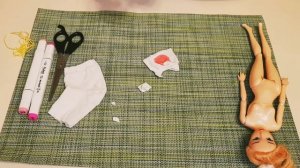 Как сделать кукле одежду (без иголки и без шитья) легко