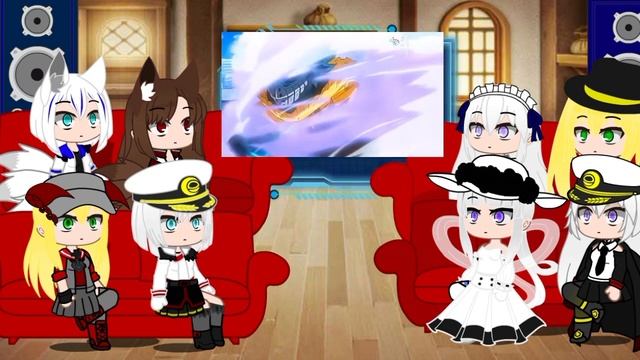 Azure lane react to commander as deku смотреть онлайн