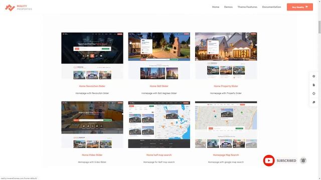 Reality Estate Multipurpose WordPress Theme смотреть онлайн