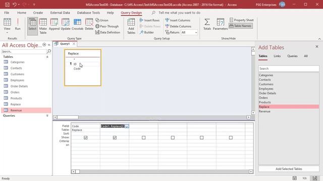 Finding and Replacing specific text in MS Access - Office 365 смотреть онлайн