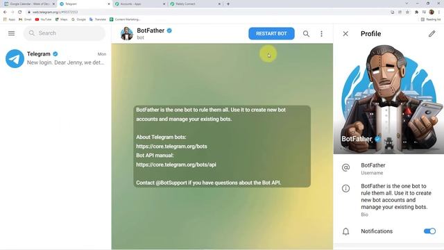 How to Send Message on Telegram for New Events in Google Calendar Google Calendar to Telegram смотреть онлайн