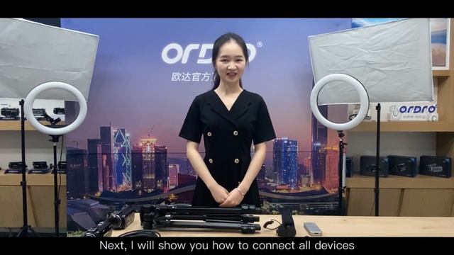 ORDRO Tutorial：How to Connect Broadcast Room Devices? HDR-AC5 смотреть онлайн