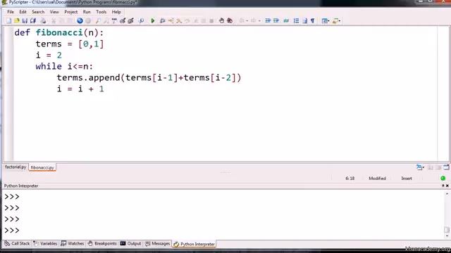 Iterative Fibonacci Function Example - Introduction to Programming with Python - NETCODEIDEA.COM смотреть онлайн