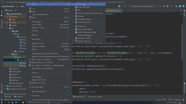 Project Lombok with Spring Boot | Tutorial смотреть онлайн