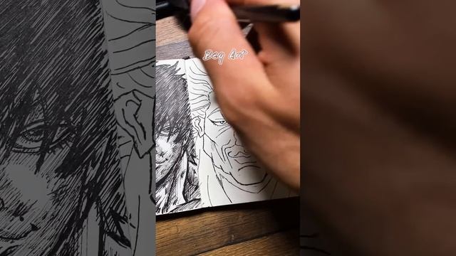 [ASMR] Drawing YUJIRO HANMA ?? (Real Time) смотреть онлайн