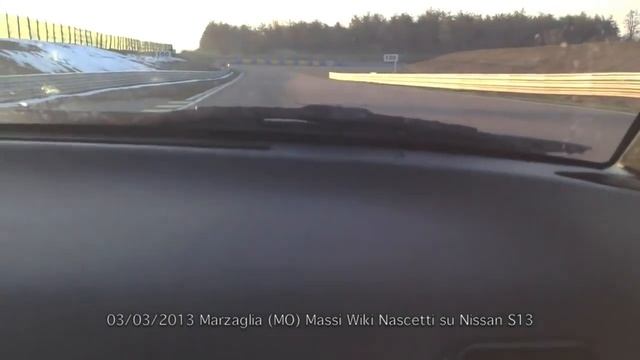 Massi Wiki autodromo Modena Nissan S13 RB25 det, camera car, Nascetti, "IL VIRUS" Drifting смотреть онлайн