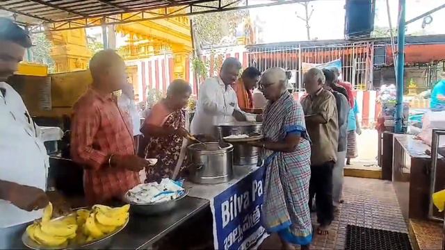 Nitya Narayana Seva 24.01.24 for 60 persons смотреть онлайн