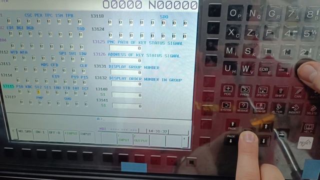 Скобки круглые/квадратные. Fanuc parameter 3204#0 (PAR), 13115#4/5 (SI1/SI2). смотреть онлайн