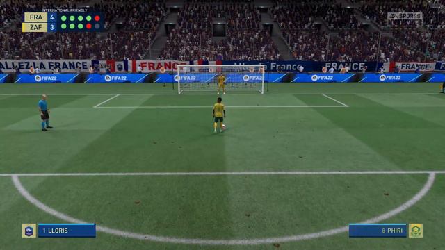 FRANCE vs SOUTH AFRICA [Penalty shootout] FIFA 22 смотреть онлайн