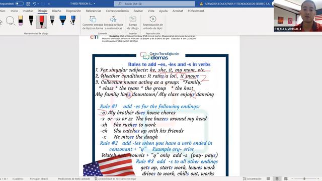 -es, -ies- and -s in verbs смотреть онлайн