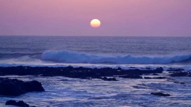 Soothing Music With Ocean View And Soft Wave Sounds - Amazing For Sleep Music